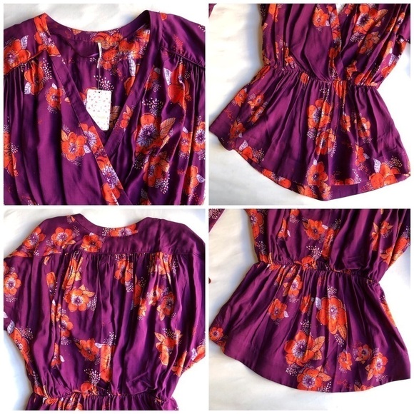 Free People Tuscan Dreams Printed Tunic - Picture 8 of 10